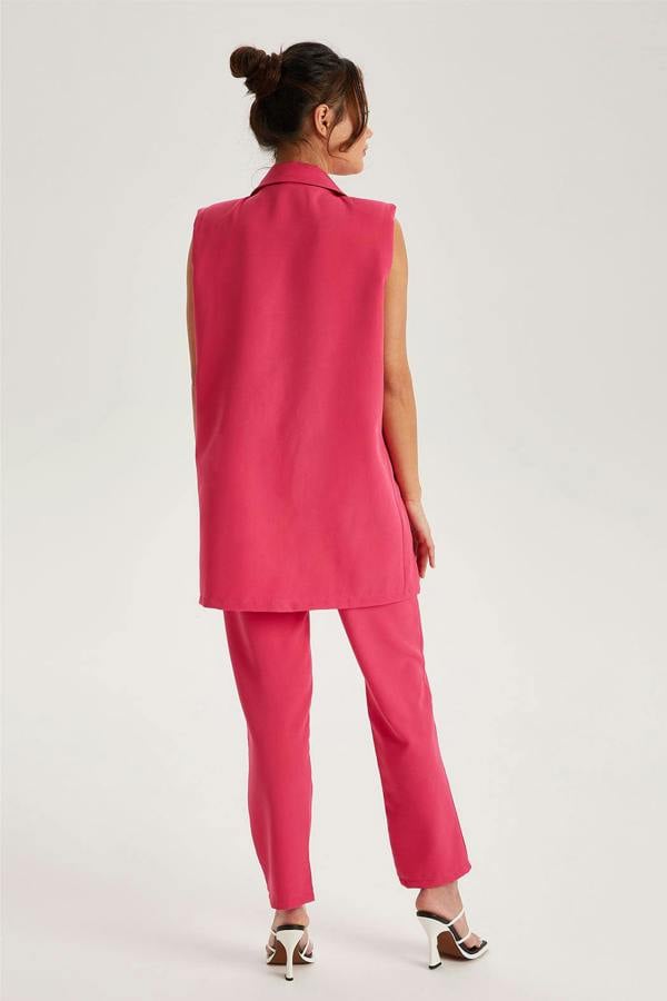 Urban Bliss Hot Pink Belted Trousers