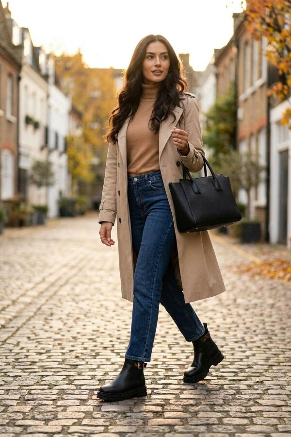ikrush Zosia Chunky Sole Chelsea Boots