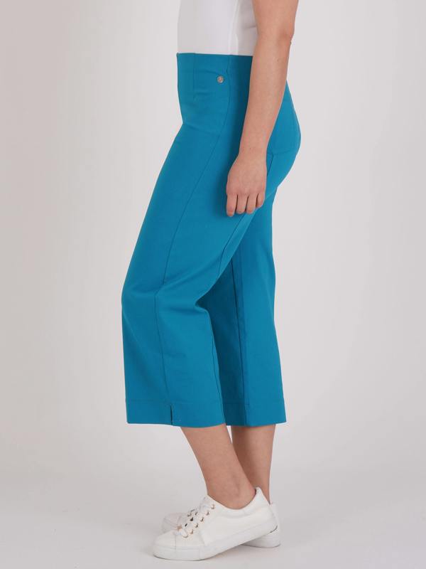PennyPlain Wide Leg Bengaline - Teal