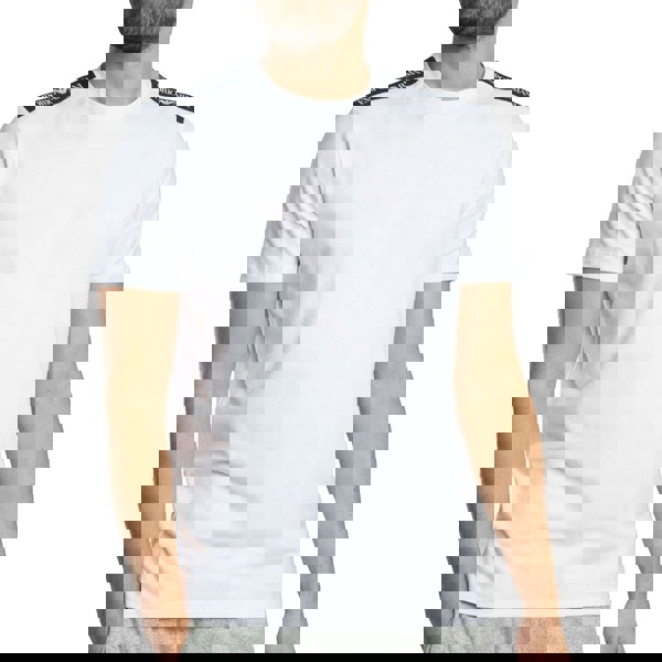 Emporio Armani Lounge Woven Tape Logo T-Shirt White