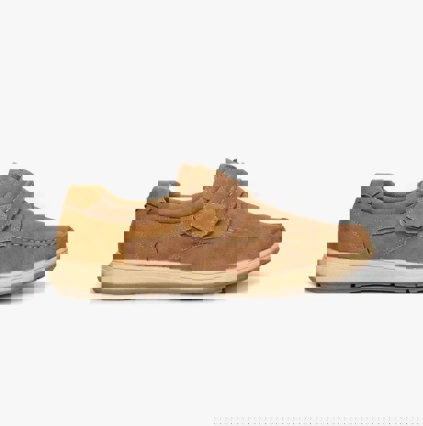 Scimitar RODDY Mens Casual Touch Fasten Shoes Tan