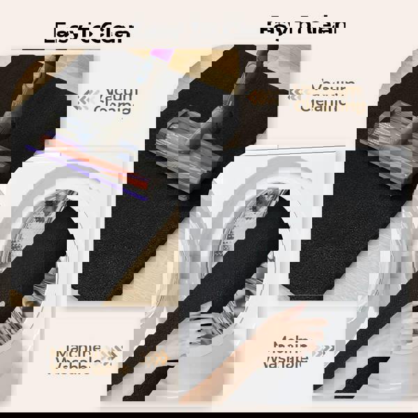 Marlow Large Indoor Door Mat Non Slip Entrance Rug Dirt Trapper Washable Mats