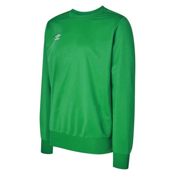 Umbro Mens Polyester Sweatshirt - Emerald - 