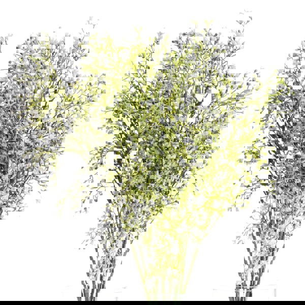 Hill Interiors Wildflower Spray Artificial Flower - White/Green