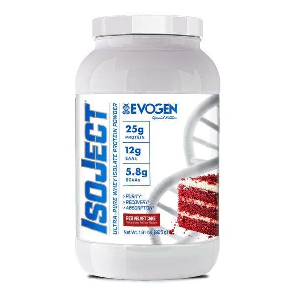 Evogen IsoJect, Red Velvet Cake - 825g