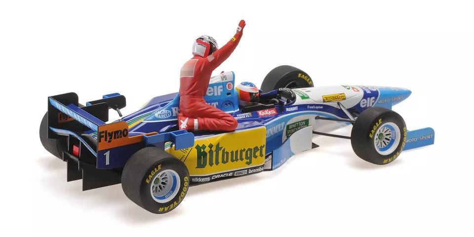 Minichamps M Schumacher Benetton B195 J Alesi Sitting Canadian GP 1995 1:18 Minichamps 510950601