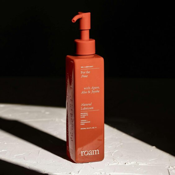 Roam Front Lube for Intimate Comfort - Natural & Vegan Water Based - 2 x 200ml