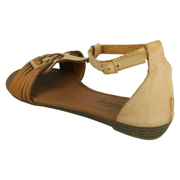 Savannah Ladies Savannah T-Bar Weave Sandals