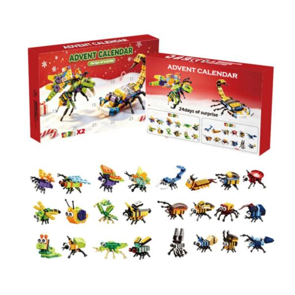 Leaper Insect Building Block Countdown Calendar