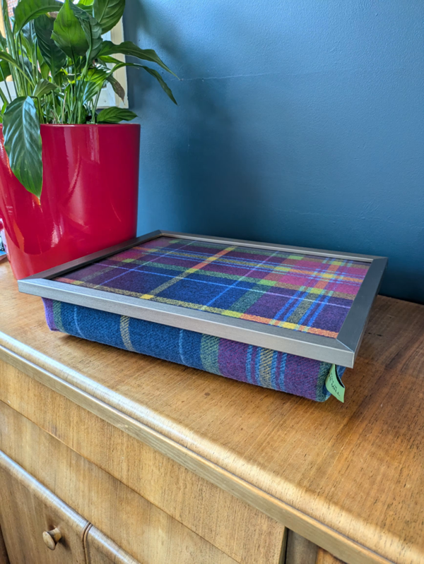 Made in the Mill Luxury Shiba Tweed Lap Tray With Bean Bag
