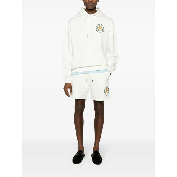 Casablanca Casa Way Bowl of Oranges Hoodie   in  White