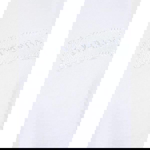 Givenchy Logo Patch T-Shirt   in  White