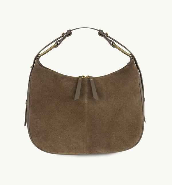 Apatchy London The Charlie Mushroom Suede Bag