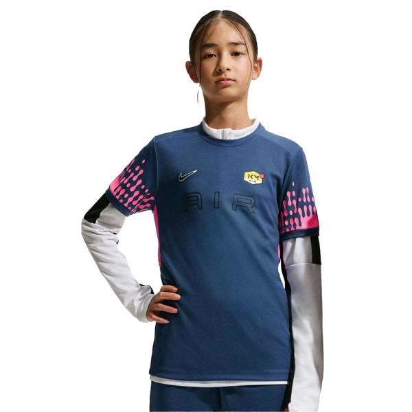 Nike Childrens/Kids Killian Mbappe Academy Football T-Shirt - Mystic Blue - 