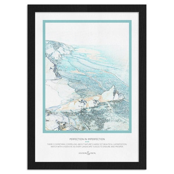 Anchor & Crew Perfection In Imperfection Archival Giclée Paper A3 Wall Print