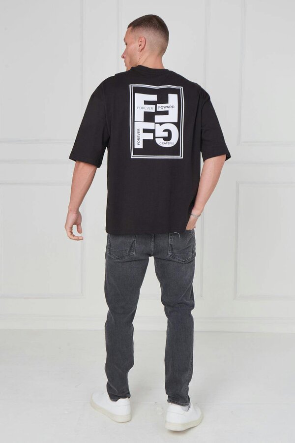 Elaina Fashion Oversized Mens Statement Tee