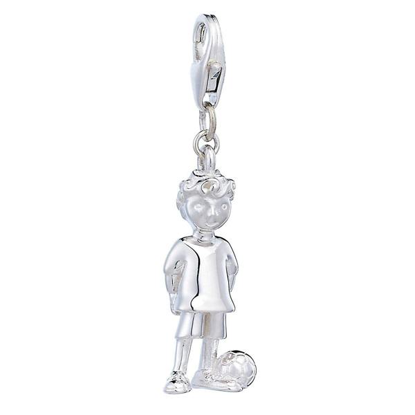 Sterling Silver Footballer Charm - MYLEE London