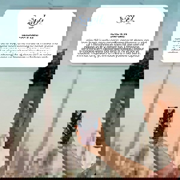 Sapil Iconic 100ml Eau de Parfum with product details layout