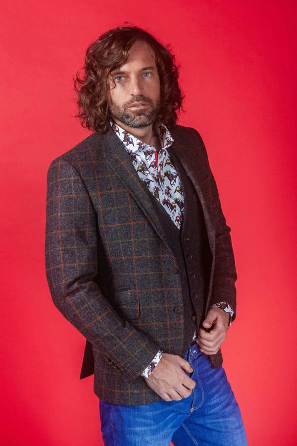 Claudio Lugli Wool Jacket with Spitfire Lining
