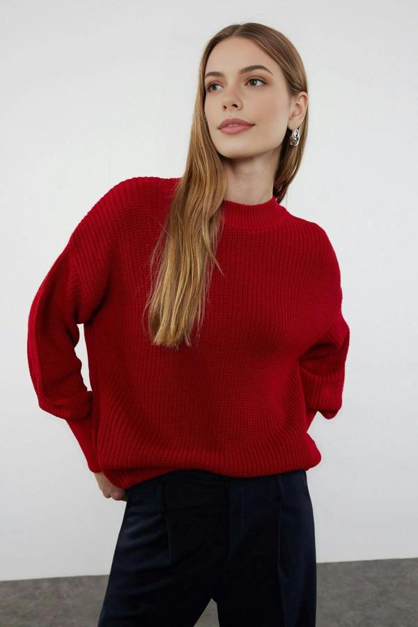 WOVCOR Basic Knit Sweater