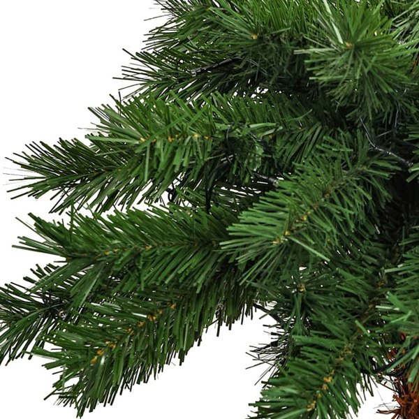 Berkfield Artificial Palm Tree with LEDs 120 cm