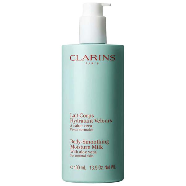 Clarins  Body-Smoothing Moisture Milk with Aloe Vera 400ml / 13.9 oz.