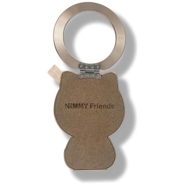 Nimmy Friends Nimmy Cool & Cute 2.0 Orange Cat Embroidery Magnetic Stand with MagSafe Orange - N-KM-BSZJ-05