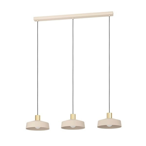 EGLO Valdiola Sandy Pink 3-Light Pendant