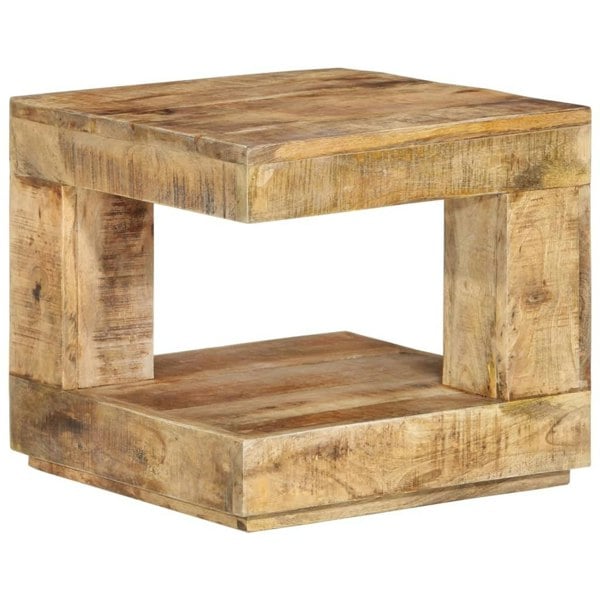 Berkfield Coffee Table 45x45x40 cm Solid Wood Mango