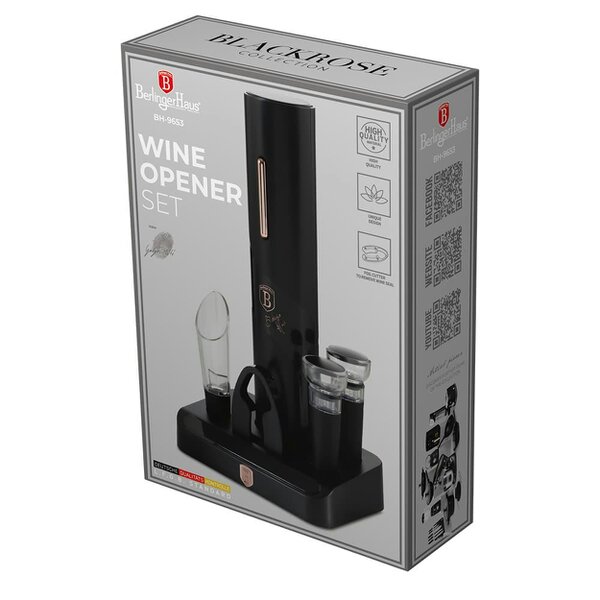 Berlinger Haus Battery operated wine gift set, 6in1 Berlinger Haus BH9653