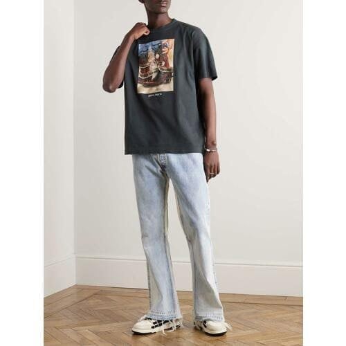 Palm Angels Dice Game Classic T Shirt Black - Supplied FashionPALM ANGELS