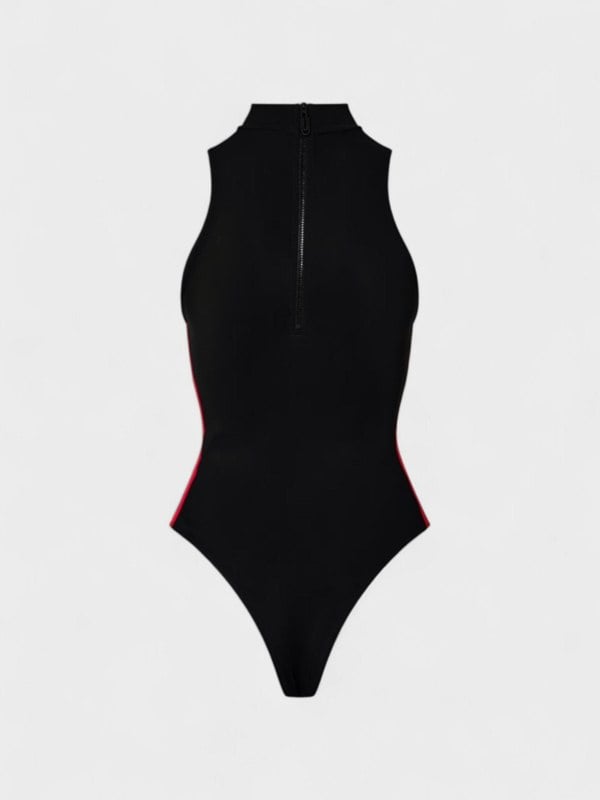 Off - White Athletic Logo Band Bodysuit Black - Supplied FashionOff - White