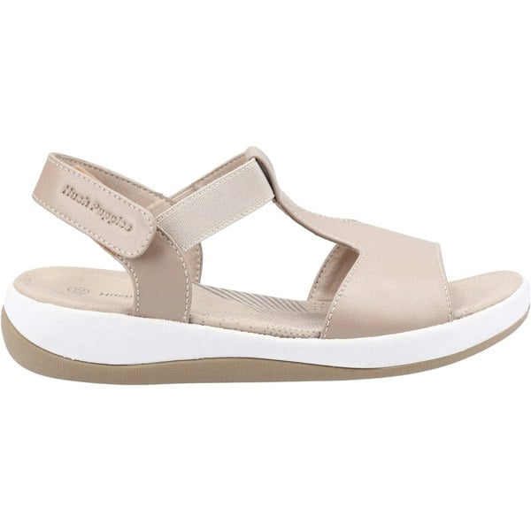 Hush Puppies Sylvie Leather Women's Taupe Sandals