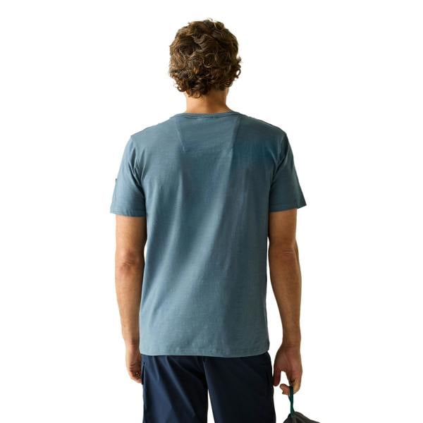 Regatta Mens Finlo Logo T-Shirt - China Blue - 