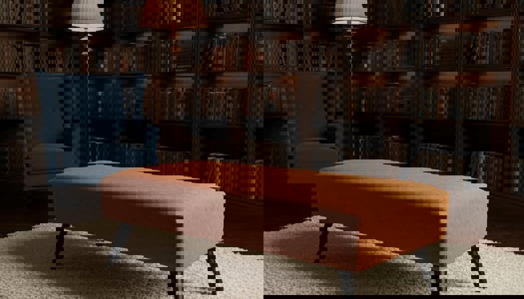 Premium Stitched Footstool Bench &amp; Coffee Table with Hidden Storage - ISTOOLS