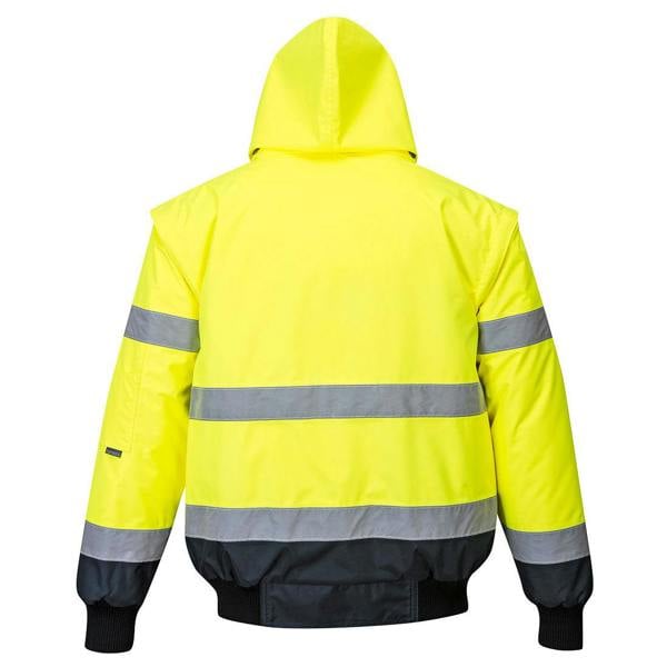 Hi-Vis 3-in-1 Contrast Bomber Jacket Portwest
