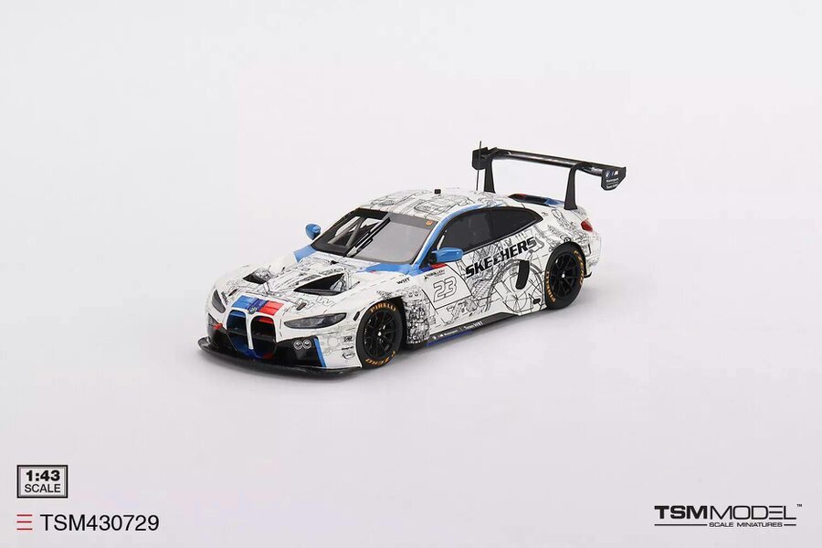 MCSlots BMW M4 GT3 #23 BMW M Team WRT 2022 Test Livery 1:43 Scale TSM430729