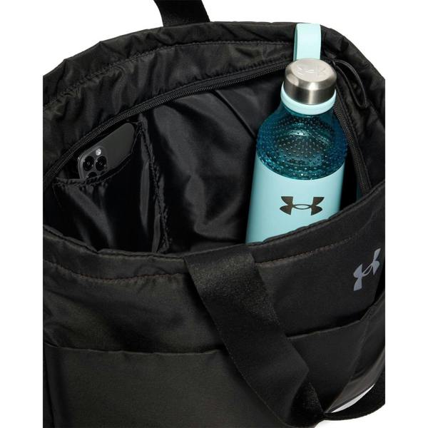 Under Armour Studio Lite Logo Gym Tote Bag - Black/Grey - 