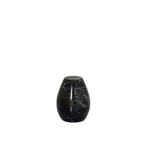 Memorials Direct Marble Urn (Black with White) - Adult & Keepsake