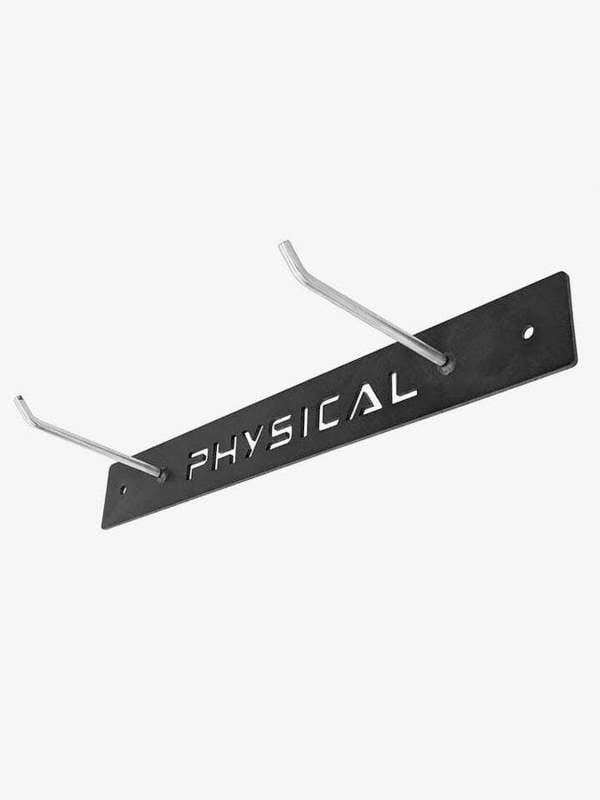 Physical Black Yoga Mat Wall Bracket For Hanging Mats