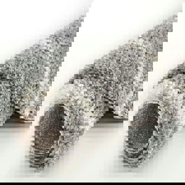 Trellis Design Thick Shaggy Area Rugs Grey