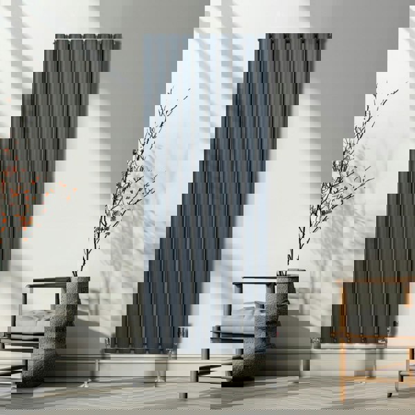 Monstershop Oval Column Radiator – 1600mm x 600mm – Anthracite Grey