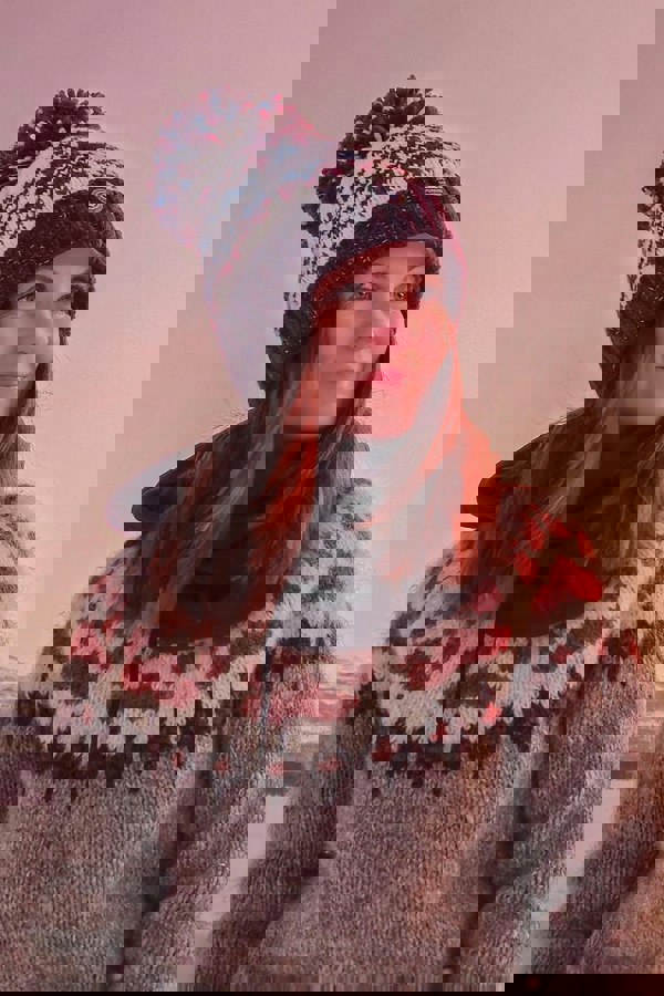 SuperBobble Freya Nordic Knit Hat