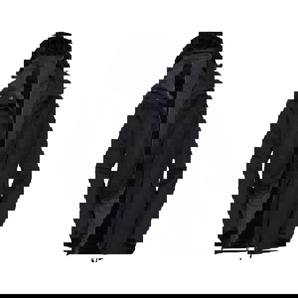 Mountain Warehouse Womens/Ladies Thunderstorm II 3 in 1 Waterproof Jacket - Black