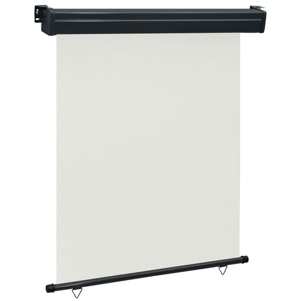 Berkfield Balcony Side Awning 140x250 cm Cream