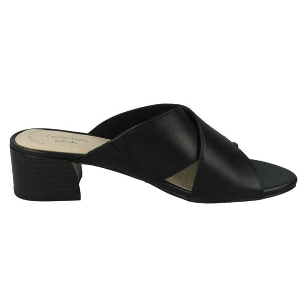 Clarks Ladies Clarks Casual Backless Sandals Caroleigh Erin