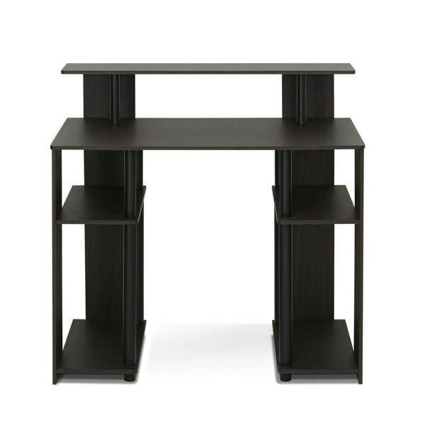 WALPLUS JAYA Simple Design Computer Writing Desk, Walnut | Modern Desk Designed for Contemporary Interiors | 15071WNBK