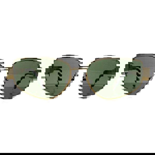 Celine Sunglasses Metal Triomphe CL40293U 30N Shiny Endura Gold Green