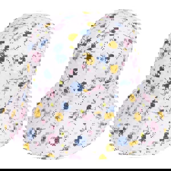 Trespass Childrens/Kids Zebdee Floral Bucket Hat - White/Blue/Yellow - 