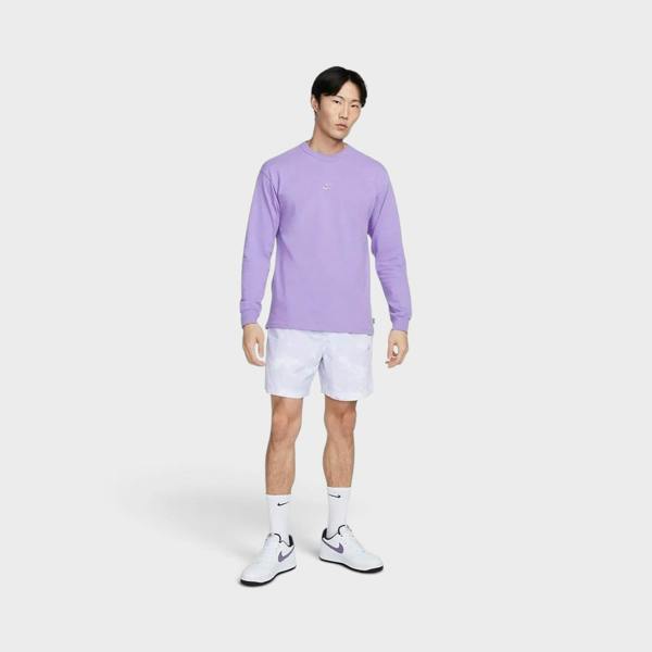 Nike Tech Pack Woven Watercolour Shorts Indigo Haze White